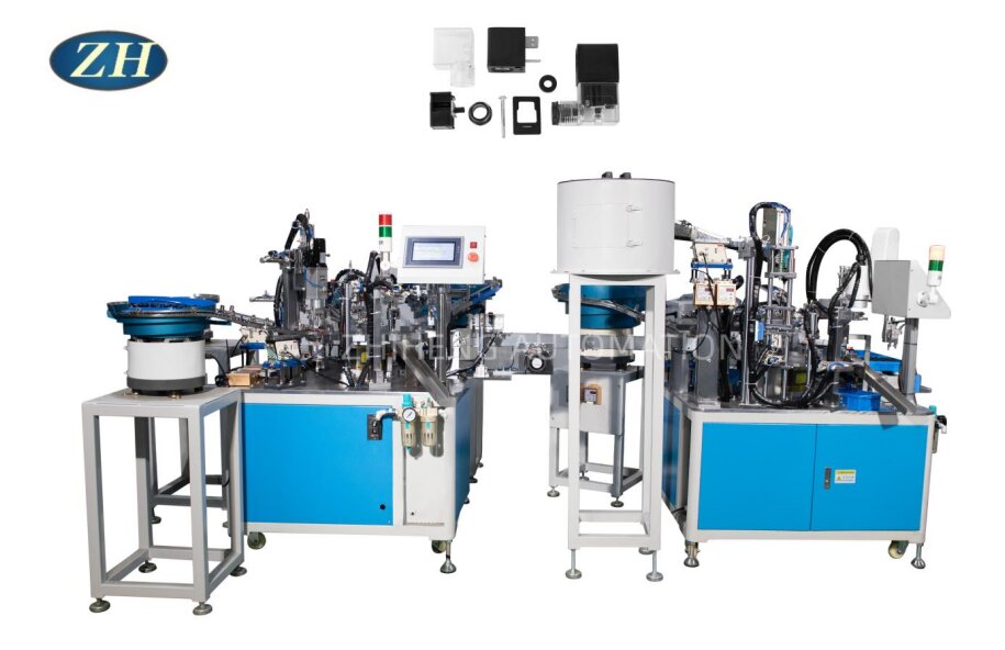 Solenoidventiili montaažimasina joon kõrge täpsus